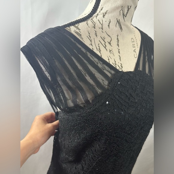 💜R&M Richards Black Women’s Midi Dress - Picture 4 of 13